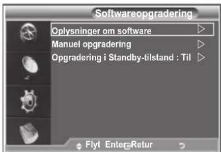 SAMSUNG LE40M86BC - Opgradering af softwaren - 2