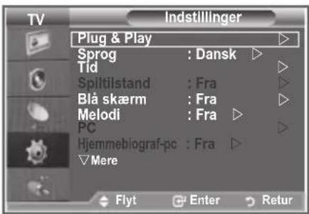SAMSUNG LE40M86BC - Når vægmonteringen er monteret, kan du let justere tv'ets position. - 1