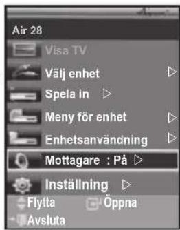 SAMSUNG LE40M86BC - Lyssna via mottagaren - 1
