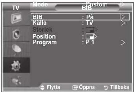SAMSUNG LE40M86BC - Inställningar för BIB - 2