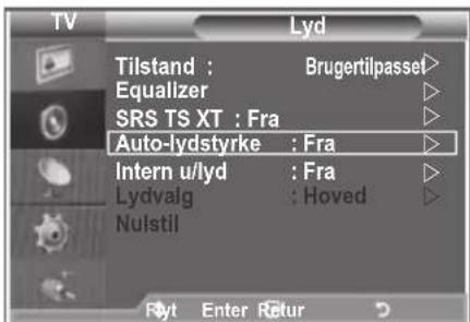 SAMSUNG LE40M86BC - Automatisk justering af lydstyrken - 1