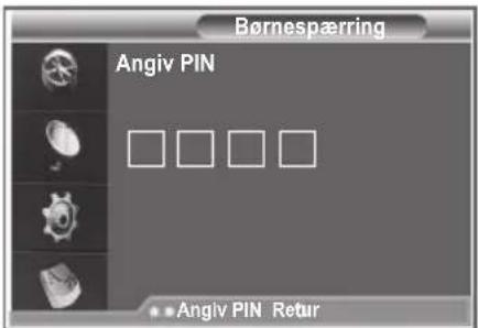 SAMSUNG LE40M86BC - Opsætning af børnespærring - 2