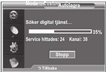 SAMSUNG LE40M86BC - Uppdatera kanallistan automatiskt - 1