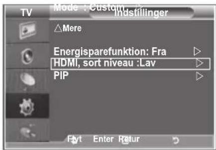 SAMSUNG LE40M86BC - HDMI, sort niveau - 1