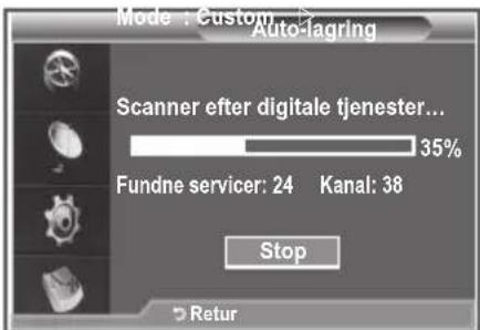 SAMSUNG LE40M86BC - Automatisk opdatering af kanallisten - 1
