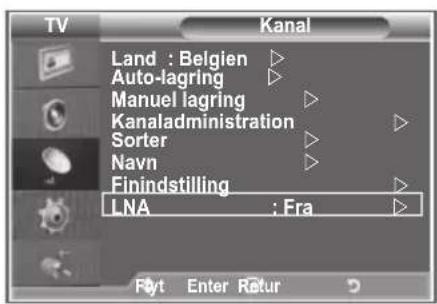 SAMSUNG LE40M86BC - Finindstilling af kanaler - 3