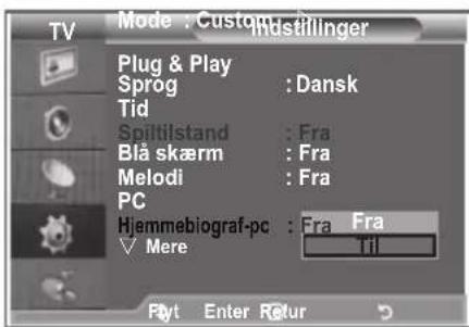 SAMSUNG LE40M86BC - Indstilling af hjemmebiograf-pc - 2