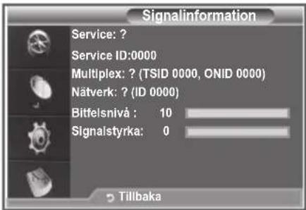 SAMSUNG LE40M86BC - Kontrollera signalinformation - 1