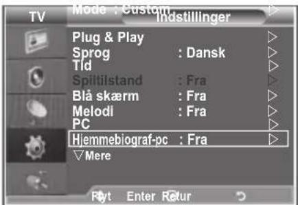 SAMSUNG LE40M86BC - Indstilling af hjemmebiograf-pc - 1