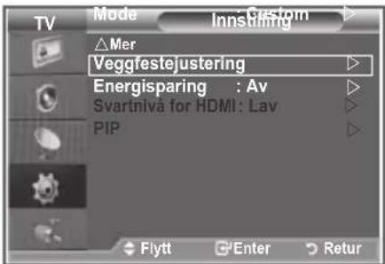 SAMSUNG LE40M86BC - Når vægmonteringen er monteret, kan du let justere tv'ets position. - 2
