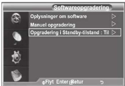 SAMSUNG LE40M86BC - Opgradering af softwaren - 4