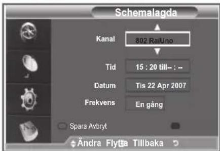 SAMSUNG LE40M86BC - Använda Schemalagda - 5