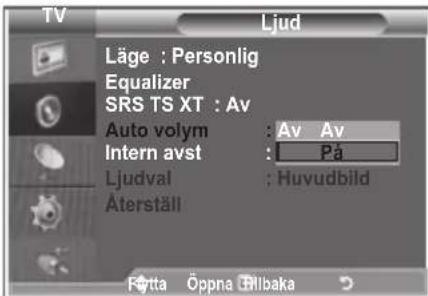 SAMSUNG LE40M86BC - Justera volymen automatiskt - 2