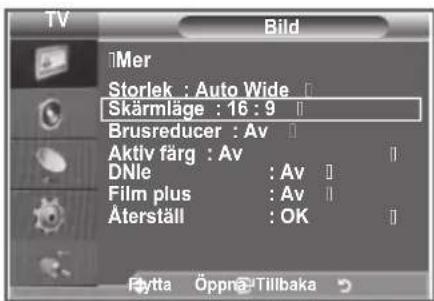 SAMSUNG LE40M86BC - Välja skärmläge - 1
