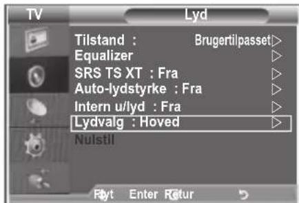 SAMSUNG LE40M86BC - Aflytning af lyd på underbillede - 1