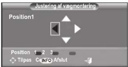 SAMSUNG LE37R89BD - Når vægmonteringen er monteret, kan du let justere tv'ets position. - 3