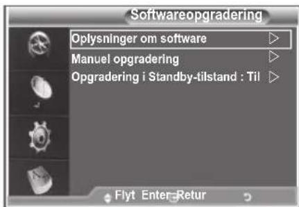 SAMSUNG LE37R89BD - Opgradering af softwaren - 2