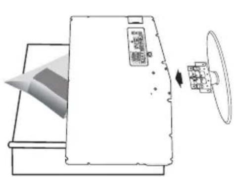 SAMSUNG LE37R89BD - Montera stativet - 1