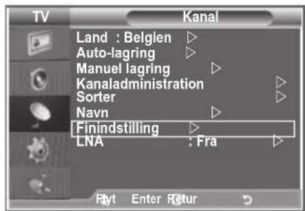 SAMSUNG LE37R89BD - Finindstilling af kanaler - 1
