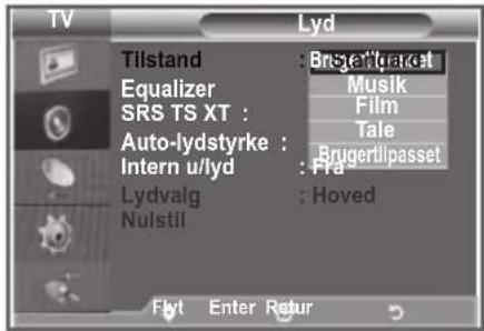 SAMSUNG LE37R89BD - Ændring af lydstandard - 2