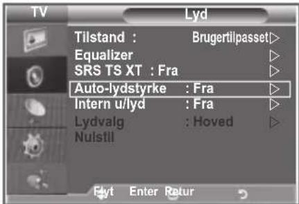 SAMSUNG LE37R89BD - Automatisk justering af lydstyrken - 1
