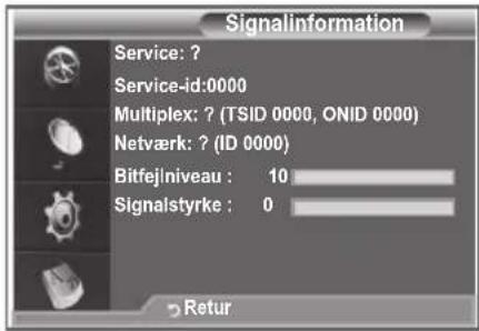 SAMSUNG LE37R89BD - Du kan få informationer om signalets status. - 1