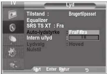 SAMSUNG LE37R89BD - Automatisk justering af lydstyrken - 2