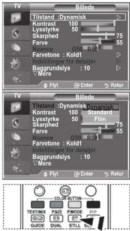 SAMSUNG LE37R89BD - Ændring af billedstandarden - 1