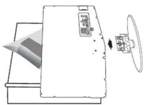 SAMSUNG LE37R89BD - Installation af foden - 1