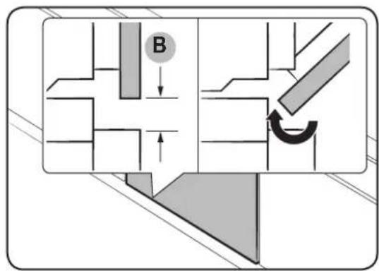 B