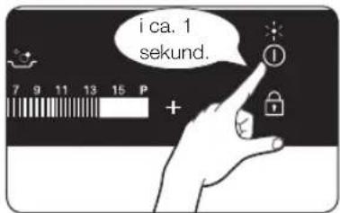 i ca. 1 sekund.