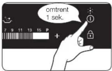 omtrent 1 sek.