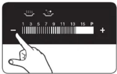 1 3 5 7 9 11 13 15 P - + +