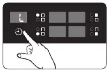 SAMSUNG NZ643NCKCBK - Switching the child safety lock on / off - 2