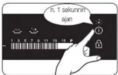 n. 1 sekunnin ajan