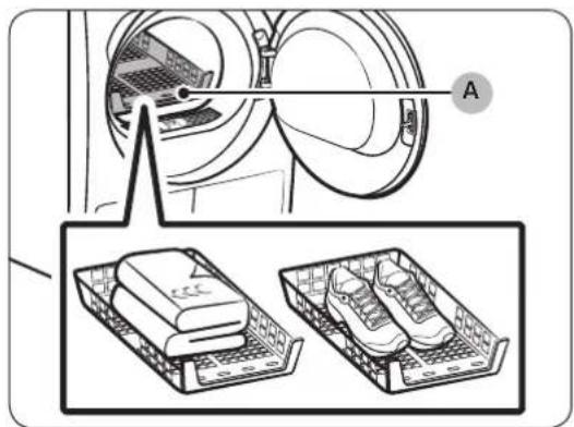 Diagram illustrating a mechanical device with labeled components and two separate views of a device with visible parts.