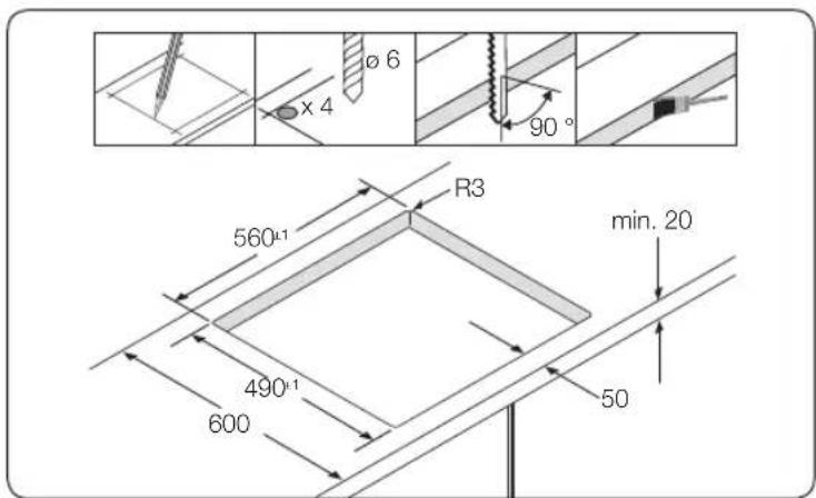 SAMSUNG NZ642NCFCBK - ASENTAMINEN TYÖPÖYDÄLLE - 3