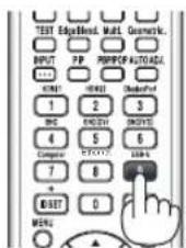 RICOH PJ X6181N - Press the "9/USB-A" button. - 2