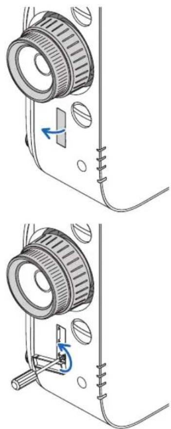 RICOH PJ X6181N - Lens shift securing method - 1