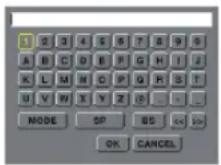 RICOH PJ X6181N - Entering WEP keys (Switching between Alphanumeric characters and hexadecimal) - 1