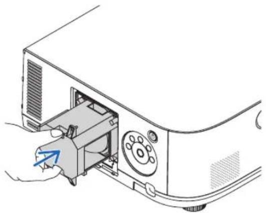 RICOH PJ X6181N - Install a new lamp housing. - 1