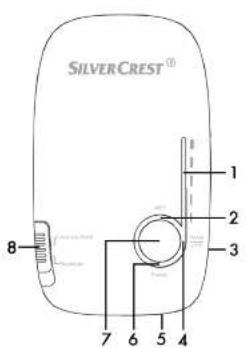 SILVERCREST® 1 2 3 4 5 6 7 8