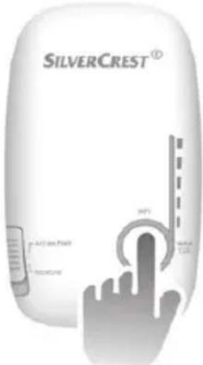 SILVERCREST SW 733 B1 - WPS - Etablissement d'une connexion avec le point d'accès (Mode routeur) - 1