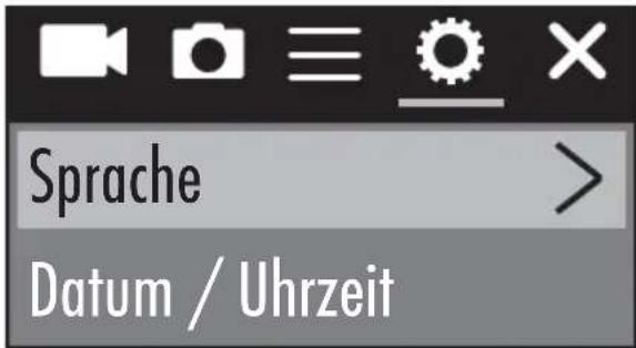 Sprache Datum / Uhrzeit