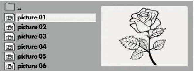 SILVERCREST SPDP 18 A1 - Lecture de fichiers JPEG/MP3/MPEG4 - 3