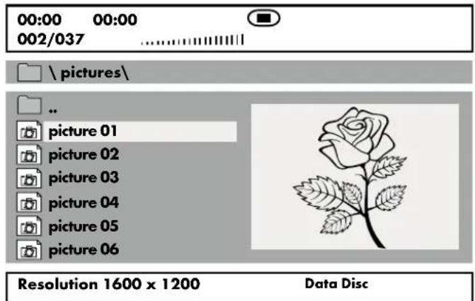 SILVERCREST SPDP 18 A1 - Αναπαραγωγή αρχείων JPEG/MP3/MPEG4 - 2