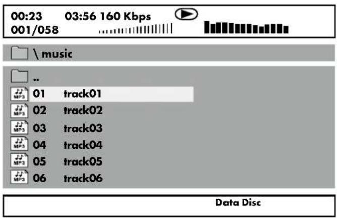 00:23 03:56 160 Kbps 001/058 music .. MP3 01 track01 MP3 02 track02 MP3 03 track03 MP3 04 track04 MP3 05 track05 MP3 06 track06 Data Disc
