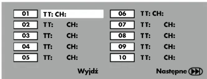 01 TT: CH: 06 TT: CH: 02 TT: CH: 07 TT: CH: 03 TT: CH: 08 TT: CH: 04 TT: CH: 09 TT: CH: 05 TT: CH: 10 TT: CH: Wyjdź Następne