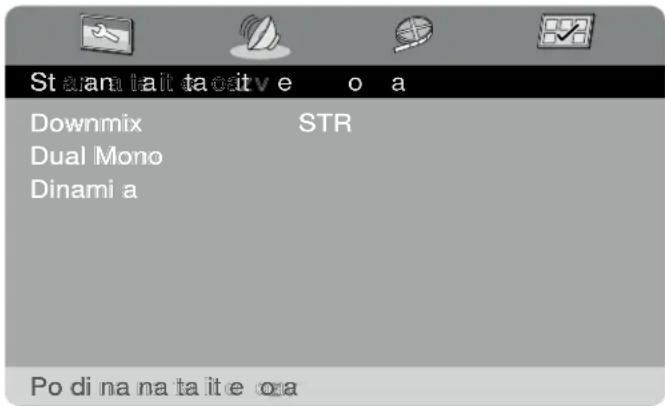 St urana tait ta catve e o a Downmix STR Dual Mono Dinami a Po di na na ta it e ora