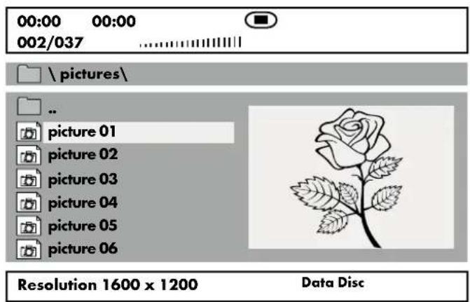 SILVERCREST SPDP 18 A1 - Възпроизвеждане от JPEG/MP3/MPEG4 файлове - 2